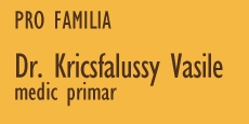 PROFAMILIA Dr Kricsfalussy Vasile